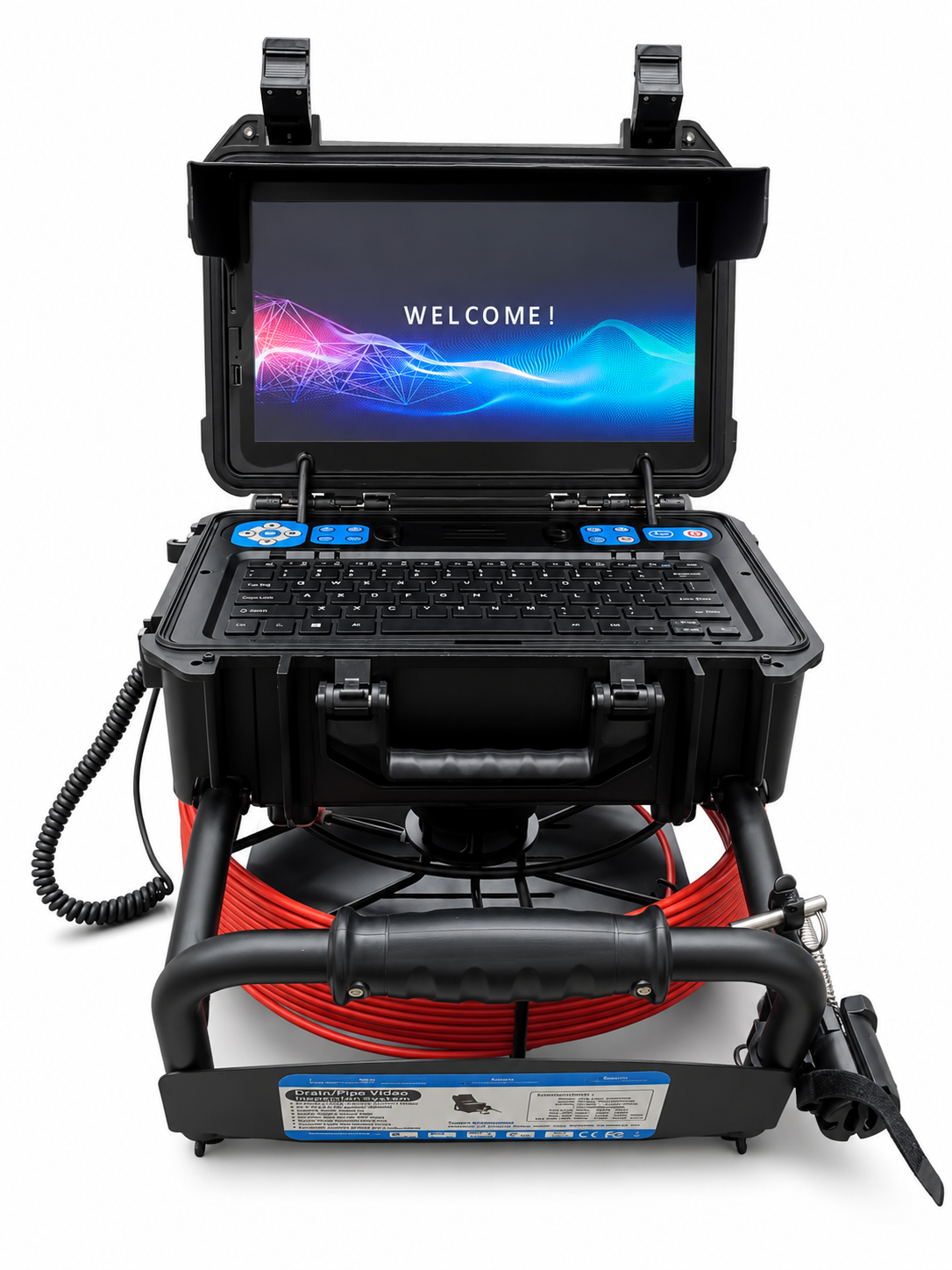 Case monitor and reel